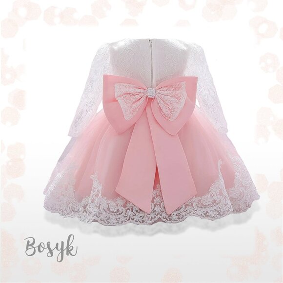 Soraya Dress - Light Pink - Dress for Girls - Elegant Dress for Girls - Dresses - Picture 2 of 3